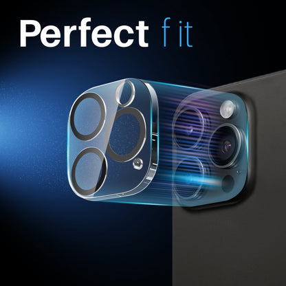 For iPhone 15 Pro / 15 Pro Max NORTHJO Camera Lens Protector 3D Night Shot Tempered Glass Film(Black) - iPhone 15 Pro Max Tempered Glass by NORTHJO | Online Shopping South Africa | PMC Jewellery | Buy Now Pay Later Mobicred