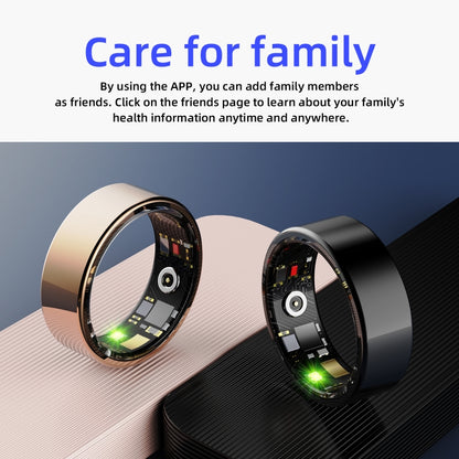 R11M SIZE 7 Smart Ring, Support Heart Rate / Blood Oxygen / Sleep / Multiple Sports Modes(Black) - Smart Rings / Smart Telephones by PMC Jewellery | Online Shopping South Africa | PMC Jewellery | Buy Now Pay Later Mobicred