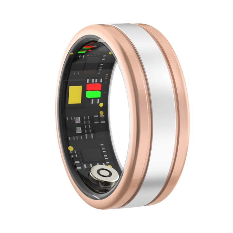 R18 SIZE 8 Smart Ring, Support Heart Rate / Blood Oxygen / Sleep / Multiple Sports Modes(Gold) - Smart Rings / Smart Telephones by PMC Jewellery | Online Shopping South Africa | PMC Jewellery | Buy Now Pay Later Mobicred