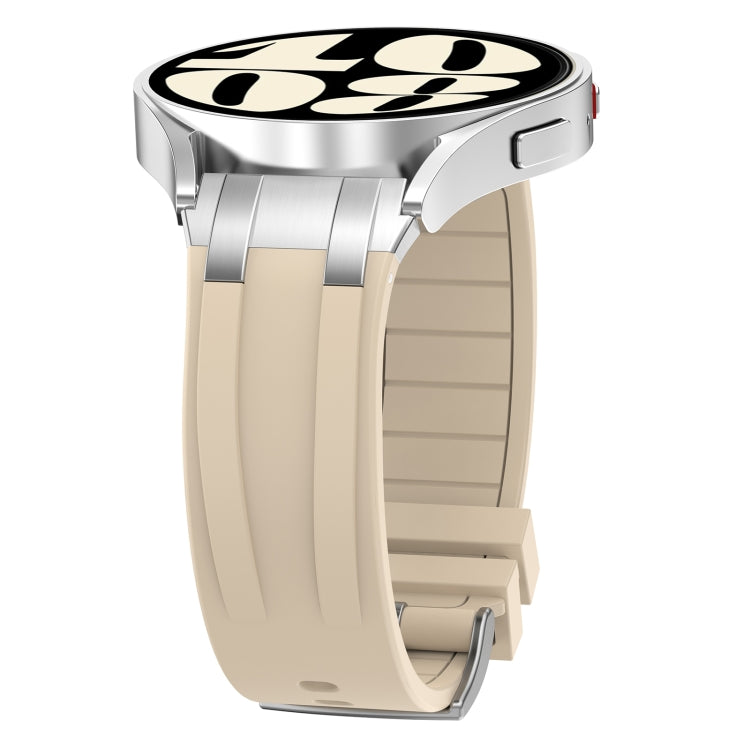 For Amazfit Bip U 20mm Quick Release Silver Buckle Royal Silicone Watch Band(Starlight) - free shipping - PMC TechLife - Order now!