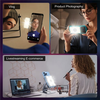 V17 Live Broadcast RGB LED Fill Light MagSafe Magnetic Phone Photography Lamp - Selfie Light by PMC Jewellery | Online Shopping South Africa | PMC Jewellery | Buy Now Pay Later Mobicred