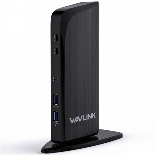 WAVLINK UG39PD1 13 in 1 Type-C Triple Monitors 4K HD Docking Station, Plug:EU Plug - Adapter by WAVLINK | Online Shopping South Africa | PMC Jewellery | Buy Now Pay Later Mobicred