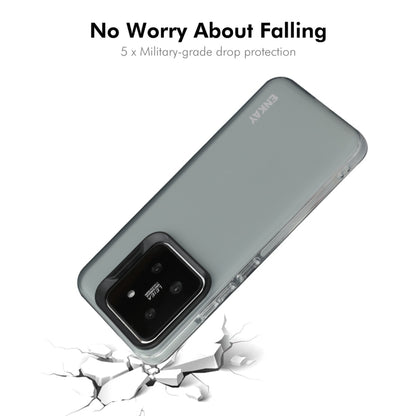 For Xiaomi 14 ENKAY Hat-Prince Translucent Matte TPU Soft Phone Case(White) - 14 Cases by ENKAY | Online Shopping South Africa | PMC Jewellery | Buy Now Pay Later Mobicred