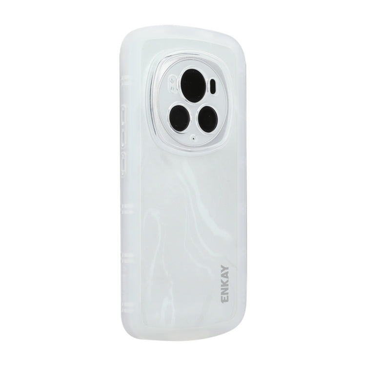 For Honor Magic6 ENKAY Hat-Prince Translucent Matte TPU Shockproof Phone Case(White) - Honor Cases by ENKAY | Online Shopping South Africa | PMC Jewellery | Buy Now Pay Later Mobicred