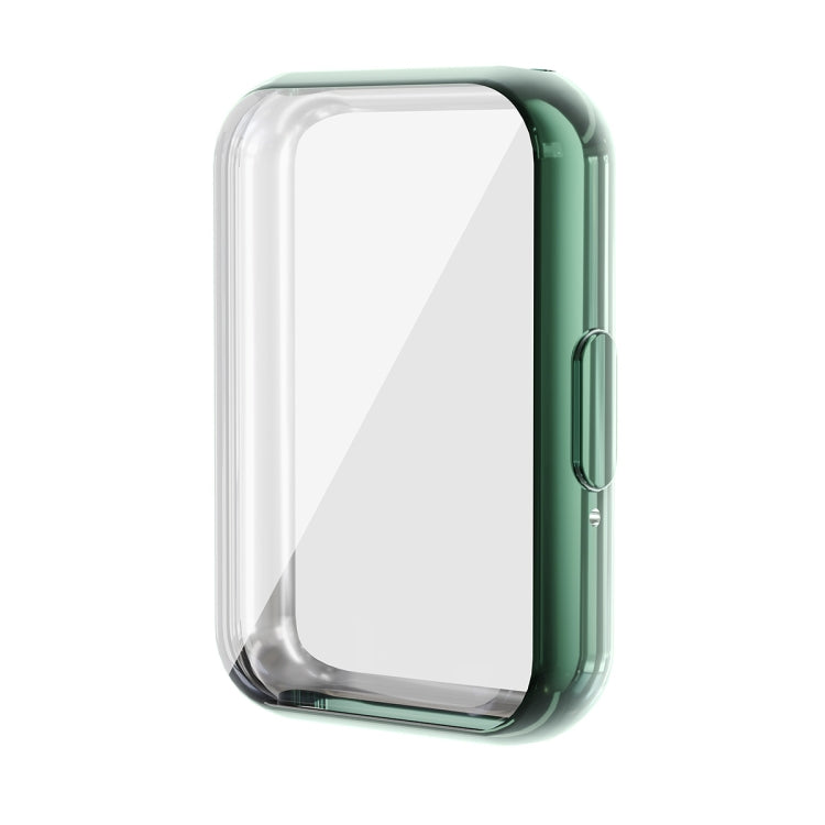 For Samsung Galaxy Fit3 ENKAY Hat-Prince Full Coverage Electroplated Soft TPU Case with Screen Protection(Dark Green) - free shipping - PMc TechLife - Order now!