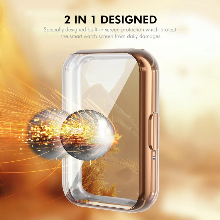For Samsung Galaxy Fit3 ENKAY Hat-Prince Full Coverage Electroplated Soft TPU Case with Screen Protection(Dark Green) - free shipping - PMc TechLife - Order now!