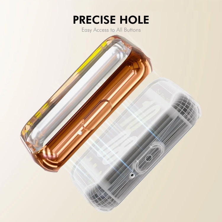 For Samsung Galaxy Fit3 ENKAY Hat-Prince Full Coverage Electroplated Soft TPU Case with Screen Protection(Dark Green) - free shipping - PMc TechLife - Order now!