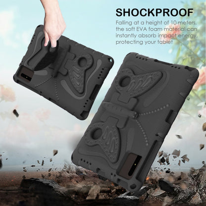 For Lenovo Tab M11 / Xiaoxin Pad 11 2024 Butterfly Bracket EVA Shockproof Tablet Case(Black) - Lenovo by PMC Jewellery | Online Shopping South Africa | PMC Jewellery | Buy Now Pay Later Mobicred