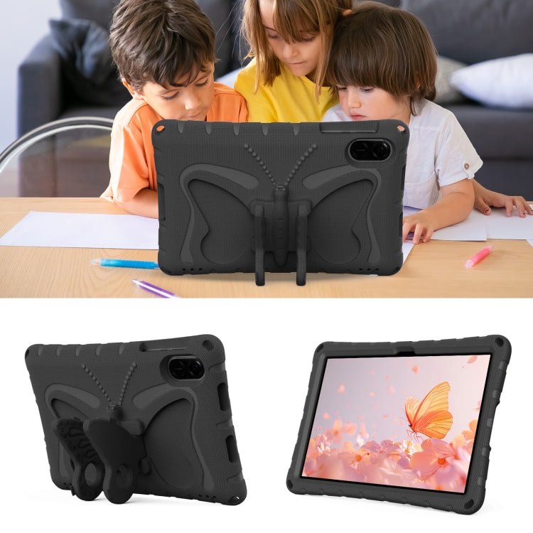 For Honor Pad X8 Pro 11.5 Butterfly Bracket EVA Shockproof Tablet Case(Black) - Honor by PMC TechLife | Online Shopping South Africa | PMC TechLife | Buy Now Pay Later Mobicred