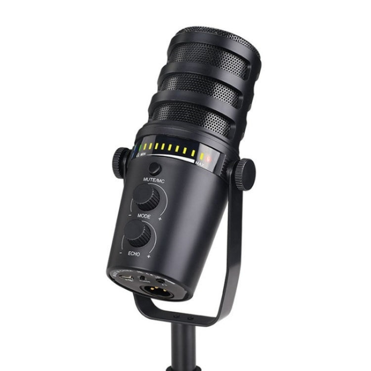 MV7 Monitoring Cardioid Dynamic Live Broadcast Microphone With Desktop Bracket - Microphone by PMC Jewellery | Online Shopping South Africa | PMC Jewellery | Buy Now Pay Later Mobicred