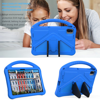 For Infinix XPad 11 inch 2024 EVA Shockproof Tablet Case with Holder(Blue) - Others by PMC Jewellery | Online Shopping South Africa | PMC Jewellery | Buy Now Pay Later Mobicred