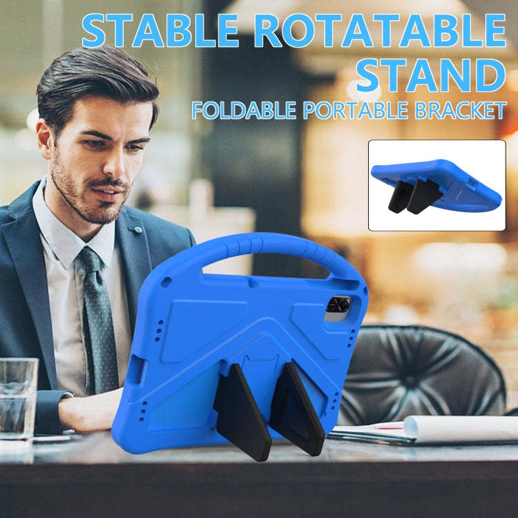 For Infinix XPad 11 inch 2024 EVA Shockproof Tablet Case with Holder(Blue) - free shipping - PMC Jewellery - Order now!