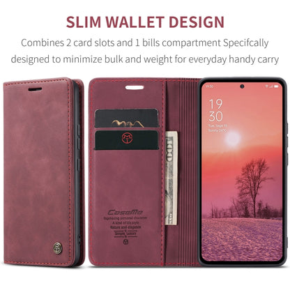 For OPPO Reno12 Pro 5G Global CaseMe 013 Multifunctional Horizontal Flip Leather Phone Case(Red) - Reno12 Pro Cases by CaseMe | Online Shopping South Africa | PMC Jewellery | Buy Now Pay Later Mobicred