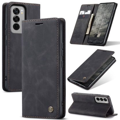 For OPPO Reno12 Pro 5G Global CaseMe 013 Multifunctional Horizontal Flip Leather Phone Case(Black) - Reno12 Pro Cases by CaseMe | Online Shopping South Africa | PMC Jewellery | Buy Now Pay Later Mobicred