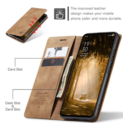 For OPPO Reno12 F /12 FS 5G CaseMe 013 Multifunctional Horizontal Flip Leather Phone Case(Brown) - Reno12 F Cases by CaseMe | Online Shopping South Africa | PMC Jewellery | Buy Now Pay Later Mobicred