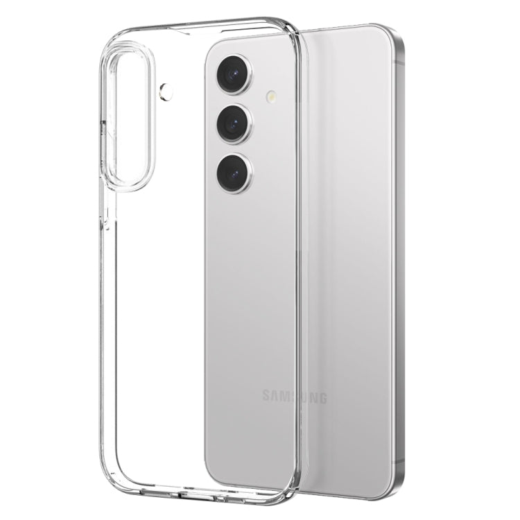 For Samsung Galaxy S24+ 5G NORTHJO TPU Case with Screen Film, Support Fingerprint Unlock(Transparent) - Galaxy S24+ 5G Cases by NORTHJO | Online Shopping South Africa | PMC Jewellery | Buy Now Pay Later Mobicred