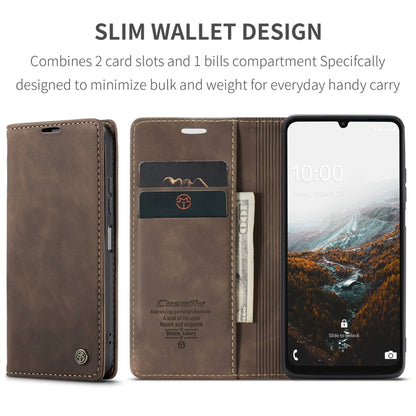 For Samsung Galaxy A06 CaseMe 013 Multifunctional Horizontal Flip Leather Phone Case(Coffee) - Galaxy Phone Cases by CaseMe | Online Shopping South Africa | PMC Jewellery | Buy Now Pay Later Mobicred