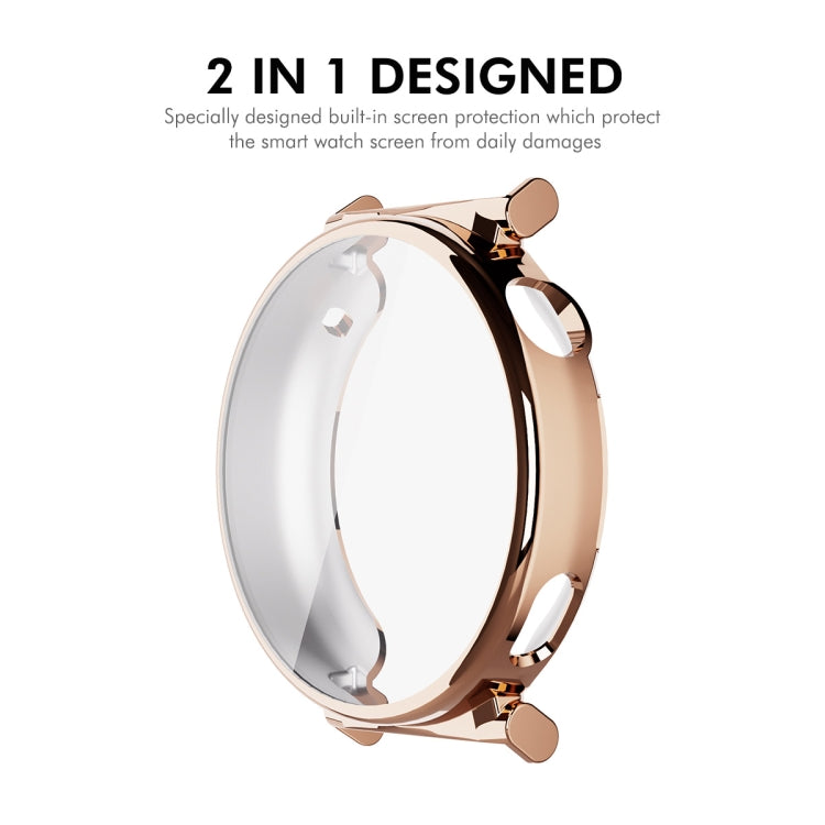 For Huawei Watch GT 5 41mm ENKAY Hat-Prince Electroplated Soft TPU Watch Case with Screen Film(Gold) - free shipping - PMc TechLife - Order now!