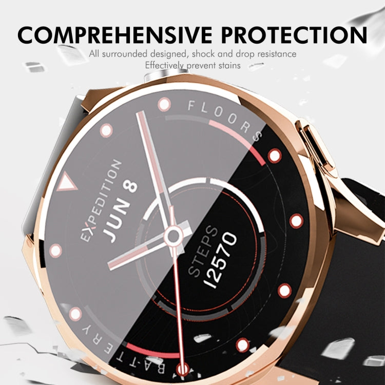 For Huawei Watch GT 5 41mm ENKAY Hat-Prince Electroplated Soft TPU Watch Case with Screen Film(Gold) - free shipping - PMc TechLife - Order now!