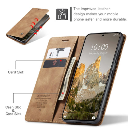 For Xiaomi 14T CaseMe 013 Multifunctional Horizontal Flip Leather Phone Case(Brown) - 14T Cases by CaseMe | Online Shopping South Africa | PMC Jewellery | Buy Now Pay Later Mobicred