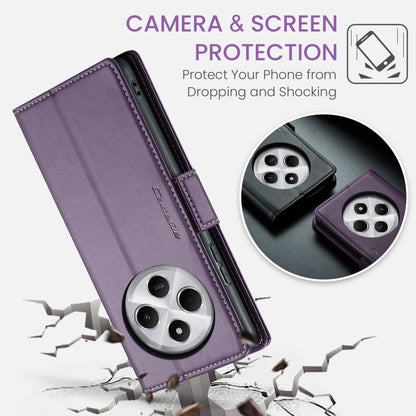 For Redmi 14C CaseMe 023 Butterfly Buckle Litchi Texture RFID Anti-theft Leather Phone Case(Purple) - 14C Cases by CaseMe | Online Shopping South Africa | PMC Jewellery | Buy Now Pay Later Mobicred