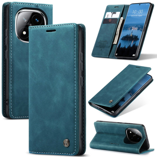 For Redmi Note 14 Pro 5G CaseMe 013 Multifunctional Horizontal Flip Leather Phone Case(Blue) - Note 14 Pro Cases by CaseMe | Online Shopping South Africa | PMC Jewellery | Buy Now Pay Later Mobicred