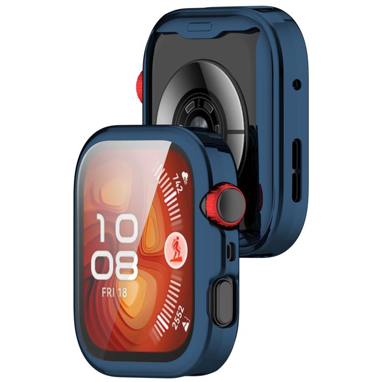 For Huawei Watch Fit 4 Pro Electroplated TPU Full Coverage Watch Protective Case(Midnight Blue) - free shipping - PMC TechLife - Order now!