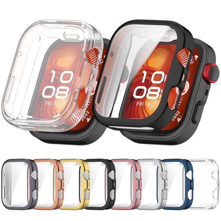 For Huawei Watch Fit 4 Pro Electroplated TPU Full Coverage Watch Protective Case(Midnight Blue) - free shipping - PMC TechLife - Order now!