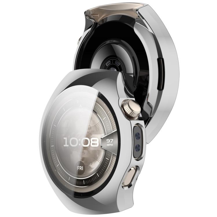 For Huawei Watch 5 46mm Electroplated TPU Full Coverage Watch Protective Case(Silver) - free shipping - PMC TechLife - Order now!