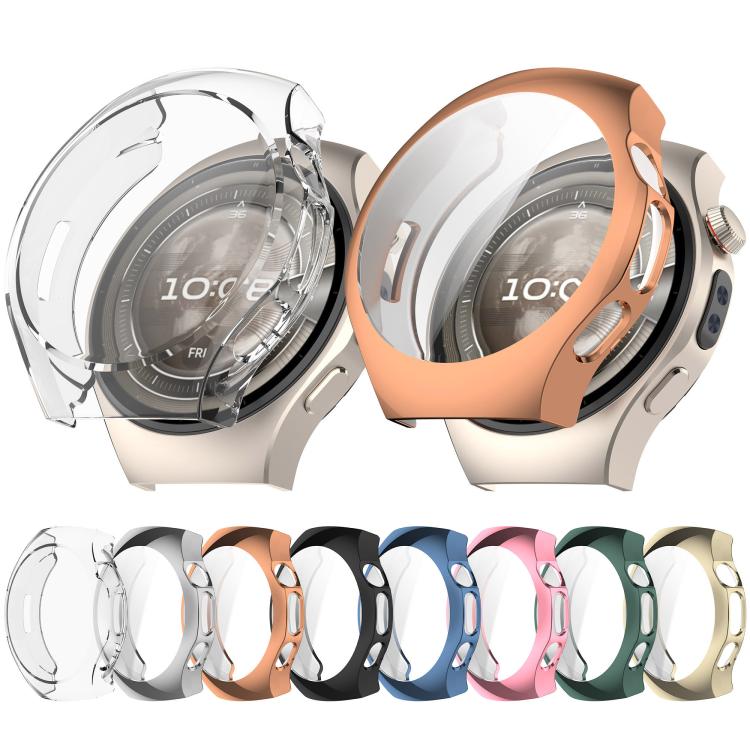 For Huawei Watch 5 46mm Electroplated TPU Full Coverage Watch Protective Case(Pink) - free shipping - PMC TechLife - Order now!