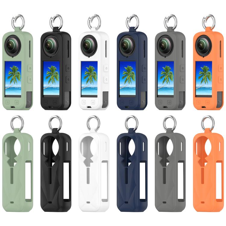 For Insta360 X5 Silicone Protective Case(Black) - free shipping - PMC TechLife - Order now!