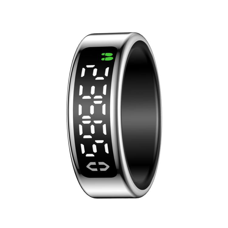 SY01 SIZE 12 Smart Ring, Support Heart Rate / Blood Oxygen / Sleep Monitoring / Multiple Sport Modes(Silver) - free shipping - PMC TechLife - Order now!