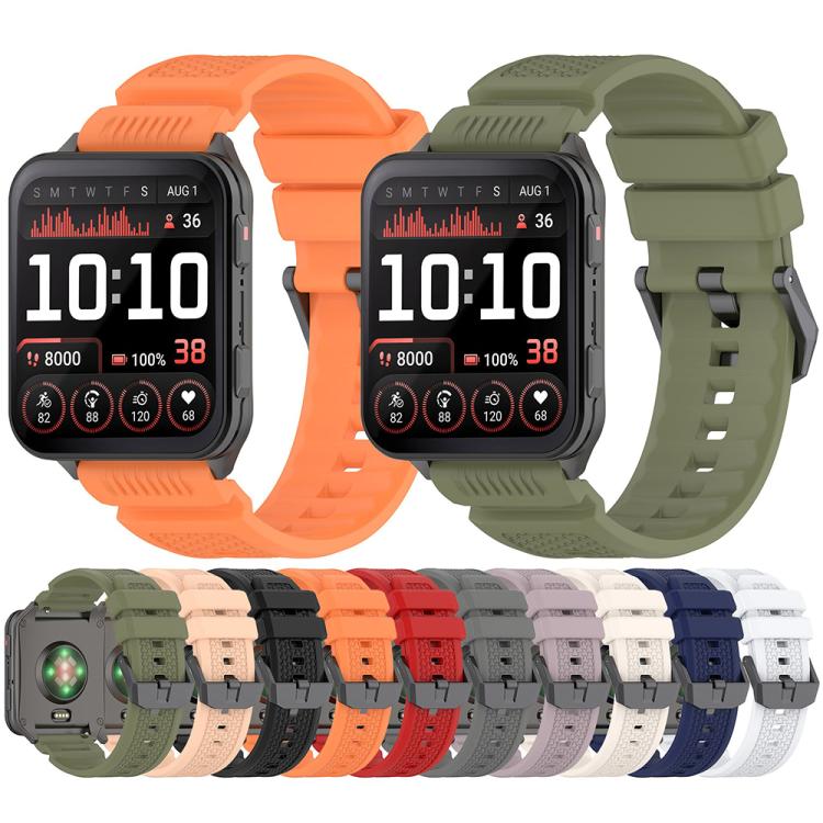 For Garmin Venu X1 Armor Silicone Watch Band(Black) - free shipping - PMC TechLife - Order now!