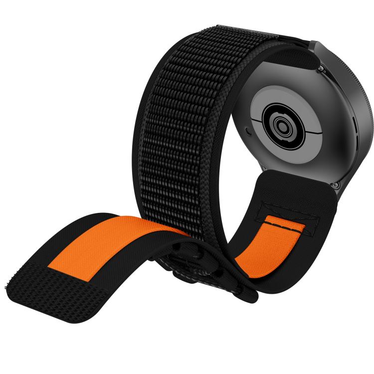 22mm Universal Braided Cord Nylon Hook and Loop Fastener Watch Band(Black) - free shipping - PMC TechLife - Order now!