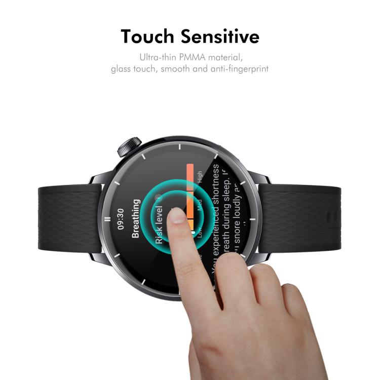 For OnePlus Watch 3 43mm 5pcs ENKAY 3D Full Coverage Soft PC Edge PMMA HD Screen Protector Film - free shipping - PMC TechLife - Order now!