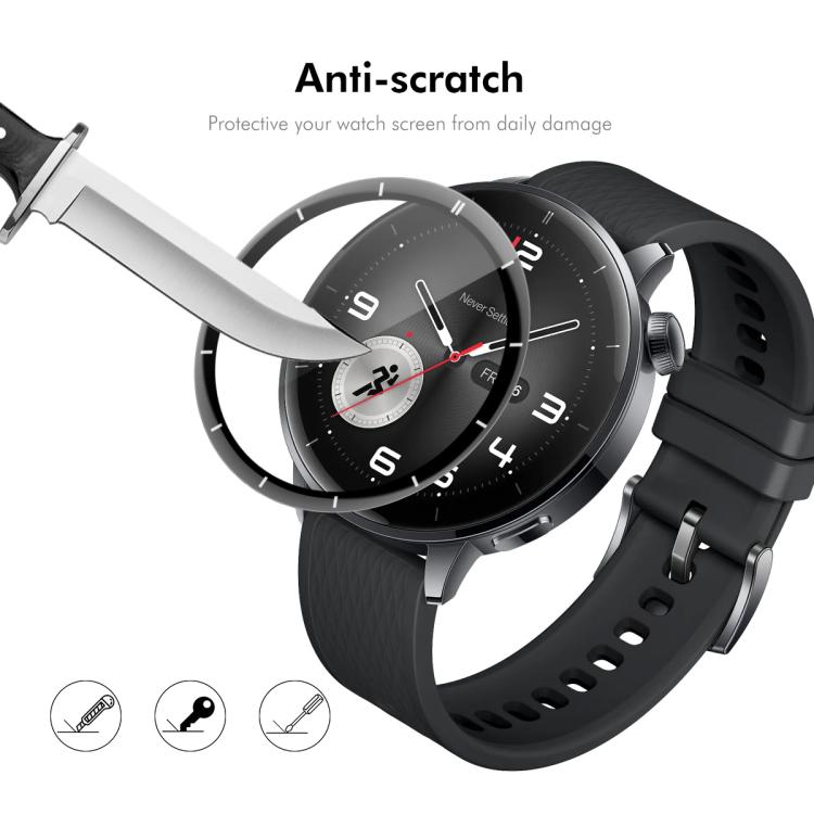 For OnePlus Watch 3 43mm 5pcs ENKAY 3D Full Coverage Soft PC Edge PMMA HD Screen Protector Film - free shipping - PMC TechLife - Order now!
