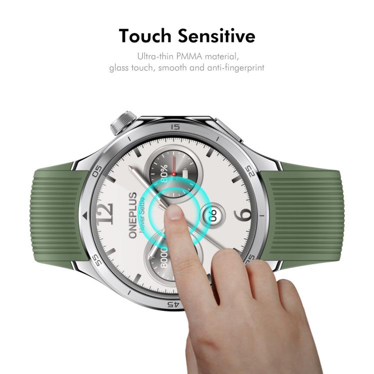 For OnePlus Watch 3 46mm 10pcs ENKAY 3D Full Coverage Soft PC Edge PMMA HD Screen Protector Film - free shipping - PMC TechLife - Order now!