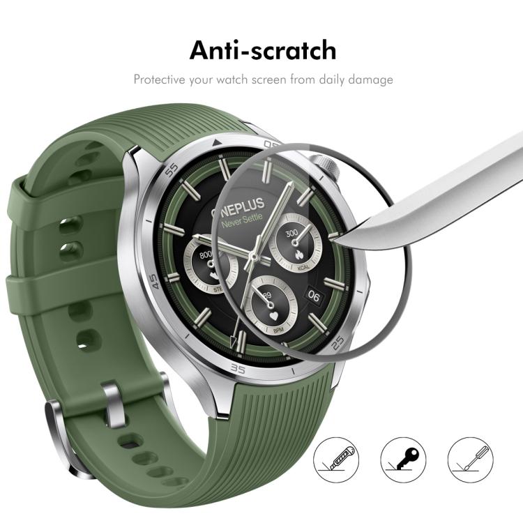 For OnePlus Watch 3 46mm 10pcs ENKAY 3D Full Coverage Soft PC Edge PMMA HD Screen Protector Film - free shipping - PMC TechLife - Order now!