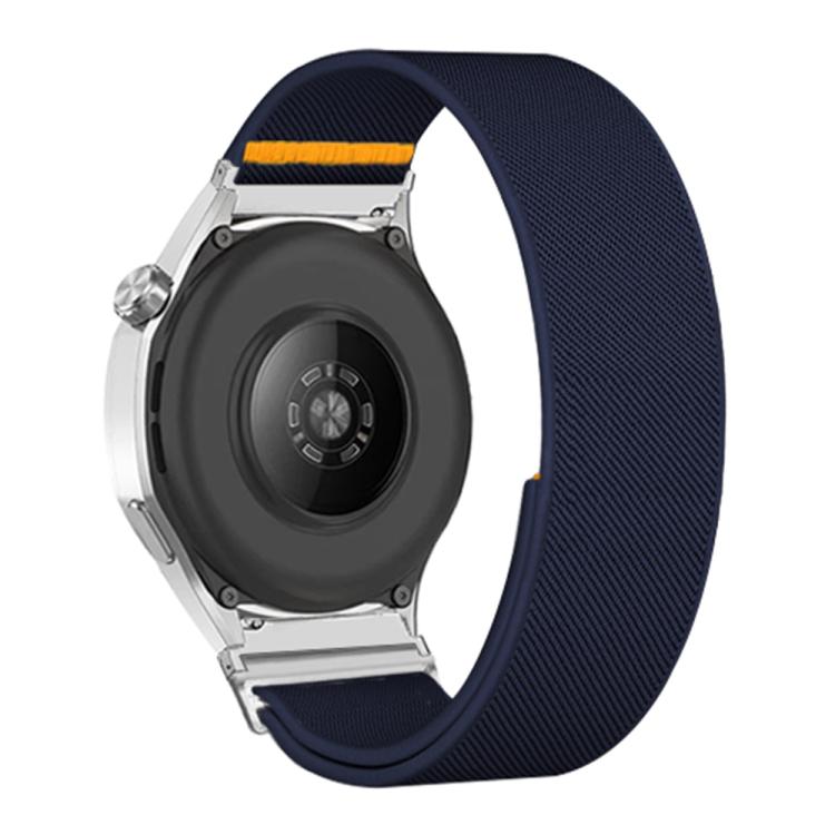 18mm Adjustable Single Loop Elastic Nylon Watch Band(Dark Blue) - free shipping - PMC TechLife - Order now!