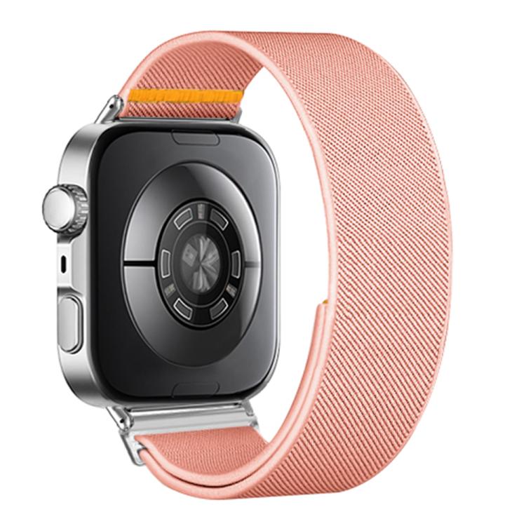 For Huawei Watch Fit3 / Fit4 / Fit4 Pro Adjustable Single Loop Elastic Nylon Watch Band(Pink) - free shipping - PMC TechLife - Order now!