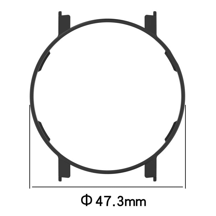 For CMF Watch 3 Pro Half Coverage Hollowed PC Watch Protective Cover(Titanium Steel Color) - free shipping - PMC TechLife - Order now!