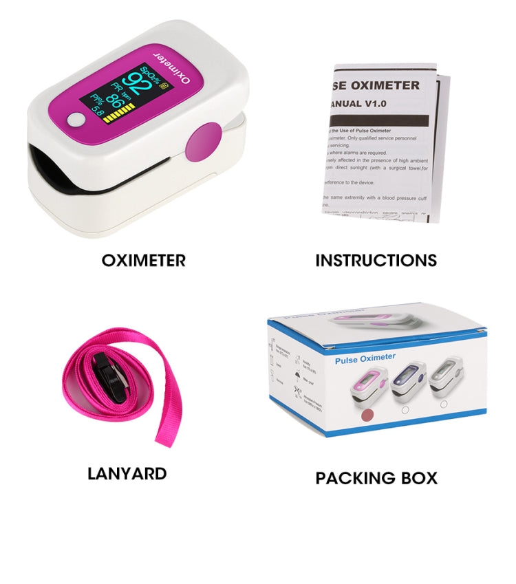 M160 Finger Pulse Oximeter(Gray) - free shipping - PMC TechLife - Order now!