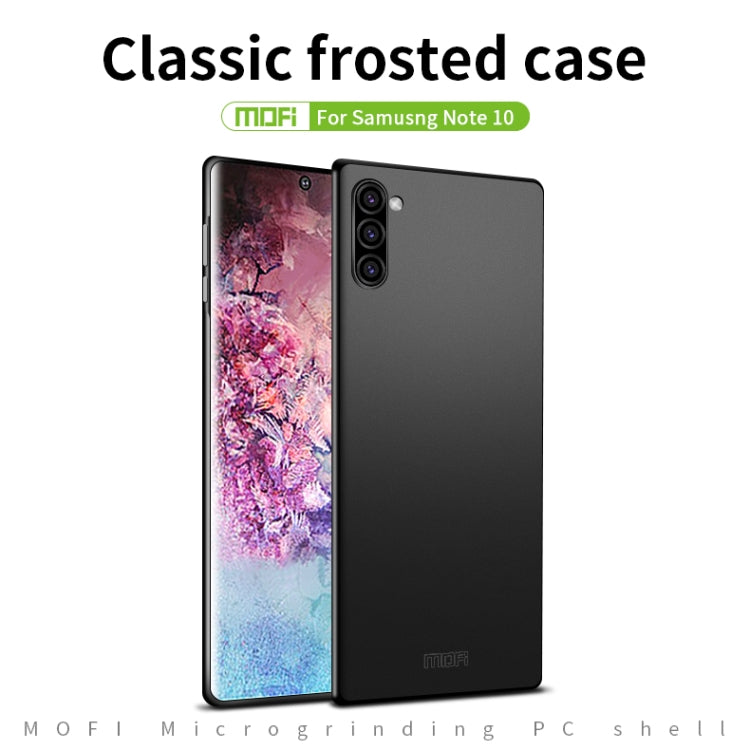 MOFI Frosted PC Ultra-thin Hard Case for Galaxy Note10(Red) - Galaxy Phone Cases by MOFI | Online Shopping South Africa | PMC TechLife