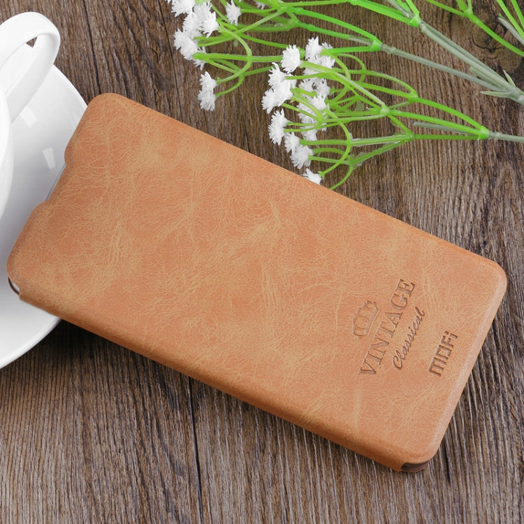 MOFI Crazy Horse Texture Horizontal Flip Protective Leather Case for Xiaomi Mi CC9(Brown) - Xiaomi Cases by MOFI | Online Shopping South Africa | PMC Jewellery | Buy Now Pay Later Mobicred