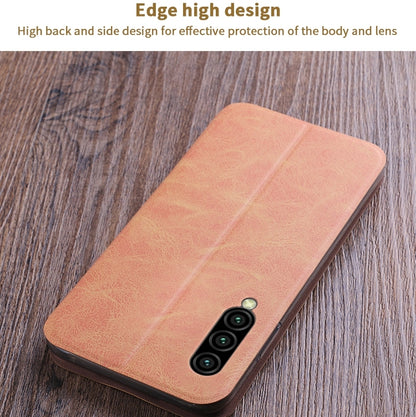 MOFI Crazy Horse Texture Horizontal Flip Protective Leather Case for Xiaomi Mi CC9(Brown) - Xiaomi Cases by MOFI | Online Shopping South Africa | PMC Jewellery | Buy Now Pay Later Mobicred