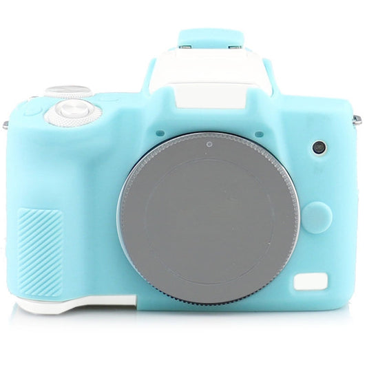 Richwell  Silicone Armor Skin Case Body Cover Protector for Canon EOS M50 Body Digital Camera(Sky blue) - Protective Case by Richwell | Online Shopping South Africa | PMC Jewellery | Buy Now Pay Later Mobicred