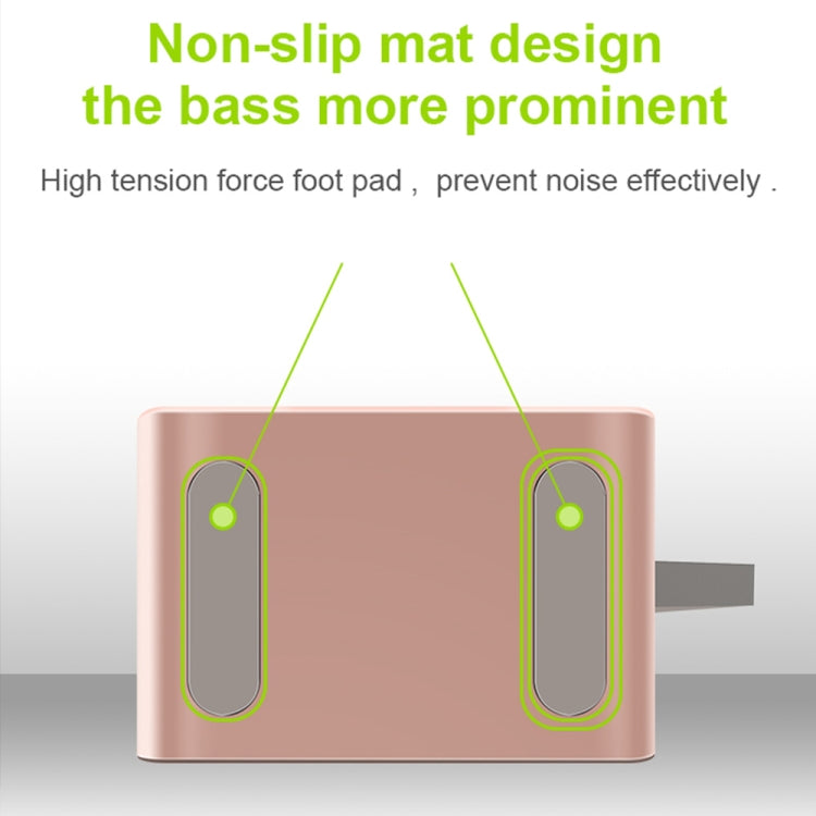 EWA A105 High Hidelity Bluetooth Speaker, Small Size High  Power Bass, TWS Bluetooth Technology Support TF(Gold) - free shipping - PMC Jewellery - Order now!