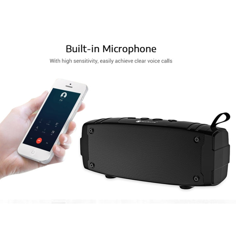 NewRixing NR-3020 Outdoor TWS Wireless Bluetooth Stereo Waterproof Dustproof Shockproof Speaker(Black) - Desktop Speaker by NewRixing | Online Shopping South Africa | PMC Jewellery | Buy Now Pay Later Mobicred