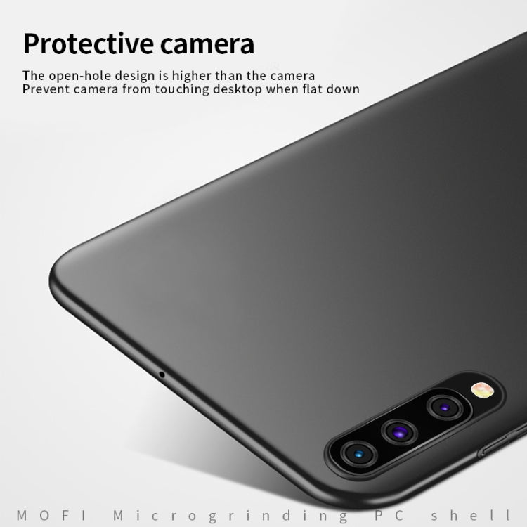 For Galaxy A50 MOFI Frosted PC Ultra-thin Hard Case(Blue) - Galaxy Phone Cases by MOFI | Online Shopping South Africa | PMC TechLife