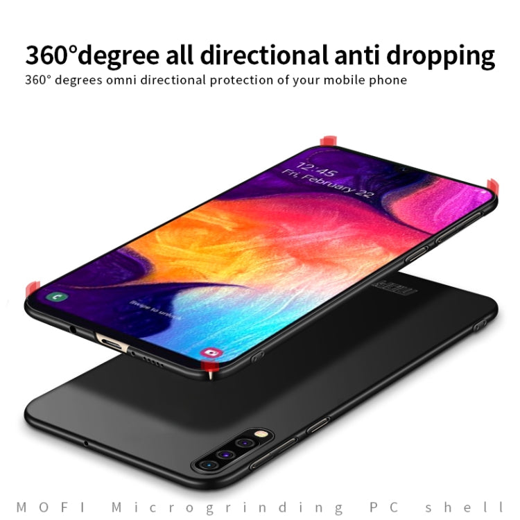 For Galaxy A50 MOFI Frosted PC Ultra-thin Hard Case(Blue) - Galaxy Phone Cases by MOFI | Online Shopping South Africa | PMC TechLife